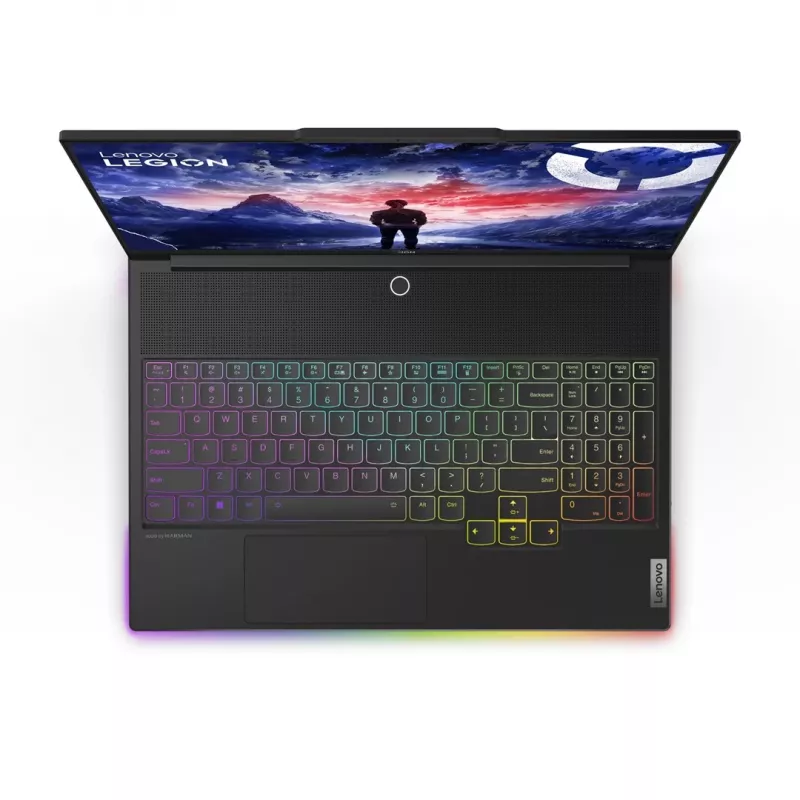 Lenovo Legion 9 18IAX10 Intel Core Ultra 9 275HX klēpjdators 45,7 cm (18) WQUXGA 64 GB DDR5-SDRAM 2 TB SSD NVIDIA GeForce RTX 5090 Wi-Fi 7 (802.11be) Windows 11 Pro melns