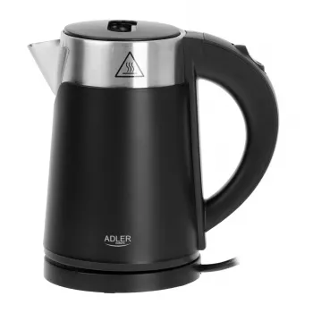 ADLER AD 1372b elektriskā tējkanna melna