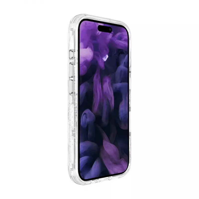 Aizsargapvalks LAUT CRYSTAL MATTER X iPhone 16 Pro, caurspīdīgs, PC+TPU, piemērots 6,1 collām