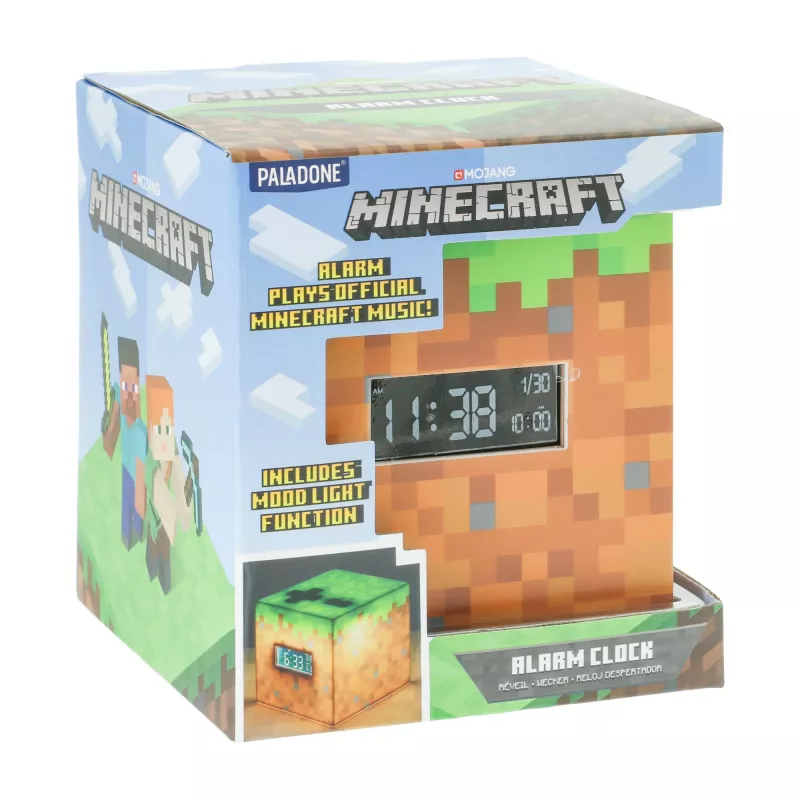Paladone Minecraft modinātājpulkstenis