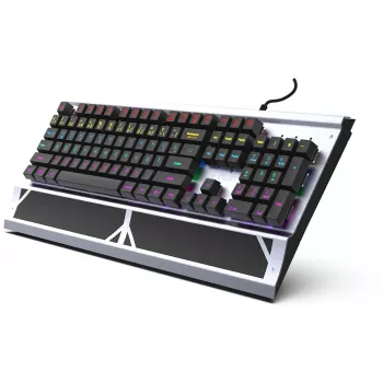 Incase Gaming Keyboard IKG-444 mehānisks, RGB, vācu izkārtojums, mazumtirdzniecība