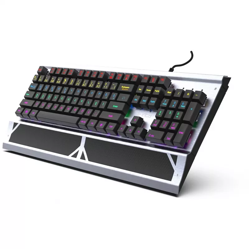 Incase Gaming Keyboard IKG-444 mehānisks, RGB, vācu izkārtojums, mazumtirdzniecība