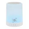 Manhattan Sound Science Bluetooth skaļrunis, atskaņošanas laiks 5 stundas, diapazons 10 m, microSD karšu lasītājs (32 GB), Aux 3,5 mm savienotājs, izejas jauda 3 W, USB-A uzlādes kabelis iekļauts, 1200 mAh baterija, Bluetooth v5, iebūvēts pakaramais, balts, 3 gadu garantija