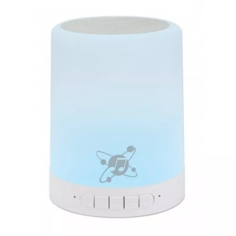 Manhattan Sound Science Bluetooth skaļrunis, atskaņošanas laiks 5 stundas, diapazons 10 m, microSD karšu lasītājs (32 GB), Aux 3,5 mm savienotājs, izejas jauda 3 W, USB-A uzlādes kabelis iekļauts, 1200 mAh baterija, Bluetooth v5, iebūvēts pakaramais, balts, 3 gadu garantija
