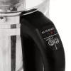 Adler Tējkanna | AD 1299 | Elektriskā | 2200 W | 1,5 L | Stikla | 360° rotējoša pamatne | Melna