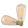 Viedā spuldze Tellur WiFi Filament E27 dzintara balta silta aptumšojama 6W 806lm