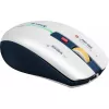 Bezvadu spēļu pele DEFENDER MM-282 RF — piemērota abām rokām, optiska, 1800 DPI, 5 pogas, USB, darbināma ar baterijām