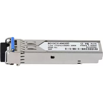 BlueOptics EX-SFP-GE10KT13R14 optiskā tīkla raiduztvērēja modulis 1250 Mbit/s (EX-SFP-GE10KT13R14-BO)