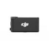 Mikrofona uztvērējs DJI Mic 3 Camera mount melns — darbināms ar baterijām, komplektā 3,5 mm audio un USB kabeļi