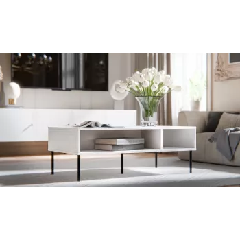 PALAZZO BIS table/latrine 110x60x40 balts matēts