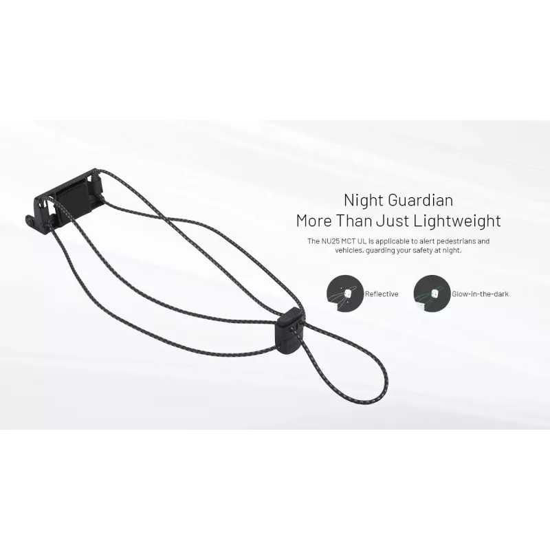 Galvas lukturis Nitecore NU25 MCT UL uzlādējams viegls 400 lm vairāku krāsu temperatūru