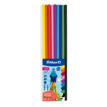 Kreppapīrs Pelikan 101622 Daudzkrāsains 500 mm 10 loksnes