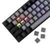 Mehāniskā spēļu tastatūra White Shark Wakizashi GK-002721V2 — pelēki melns rāmis, US izkārtojums, zilie slēdži