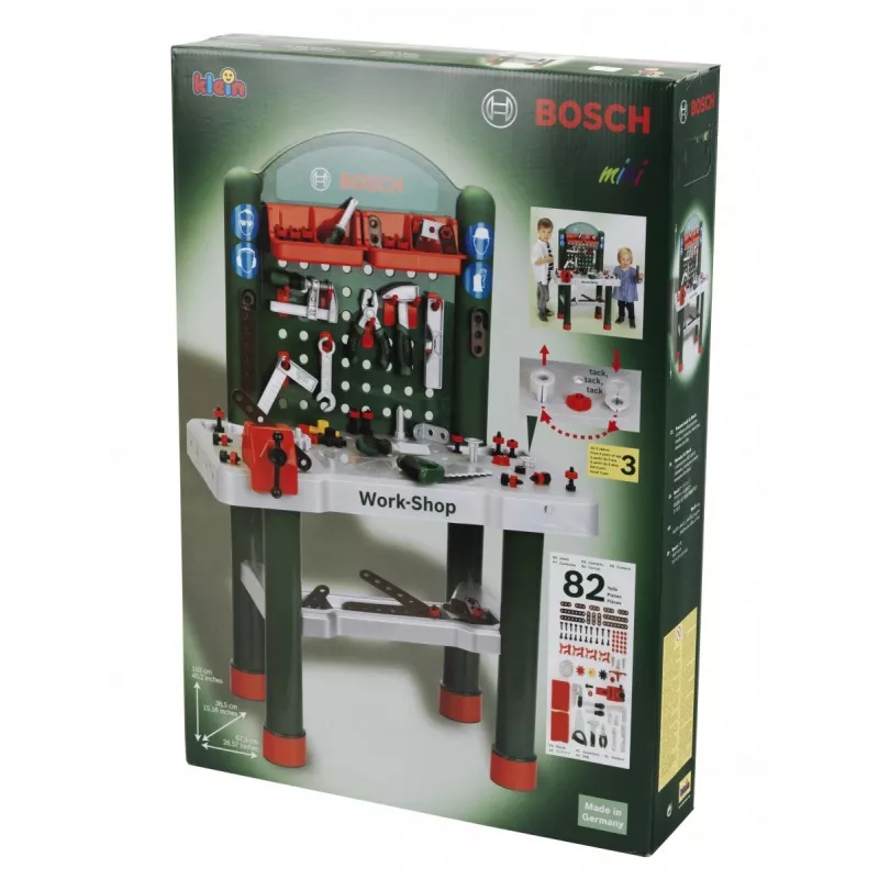 Bosch darbnīca, 82 elementi
