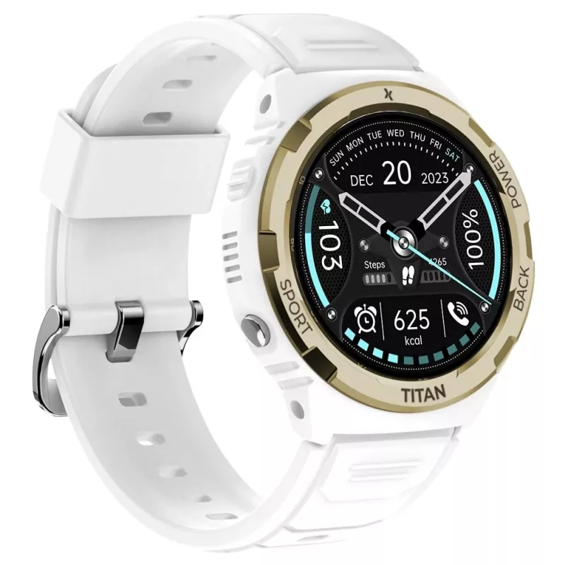 Smartwatch MAXCOM FW100 Titan Valkiria balta