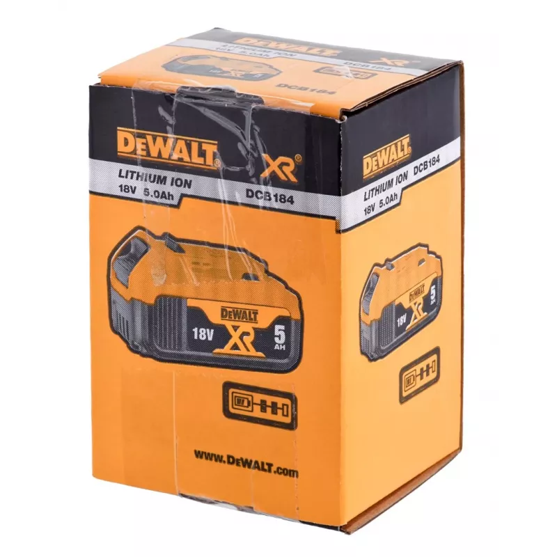 Dewalt 18V XR 5Ah Li-Ion Slide Pack Power Tool baterija
