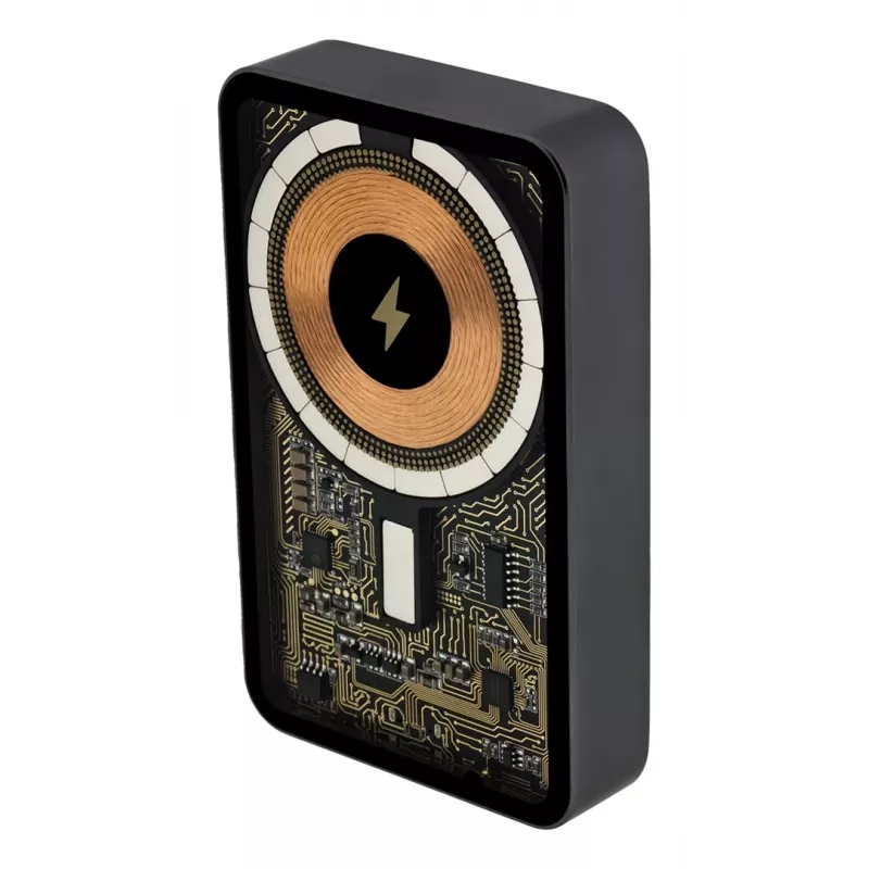 Pārnēsājamais ārējais akumulators PATONA 9992, 10000 mAh, LiPo 38,5 Wh, USB‑C PD 20 W, 2 izejas, 12 V/3 A ieeja/izeja, melns