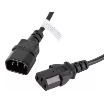 Strāvas kabelis Lanberg CA-C13E-10CC-0018-BK melns 1,8 m