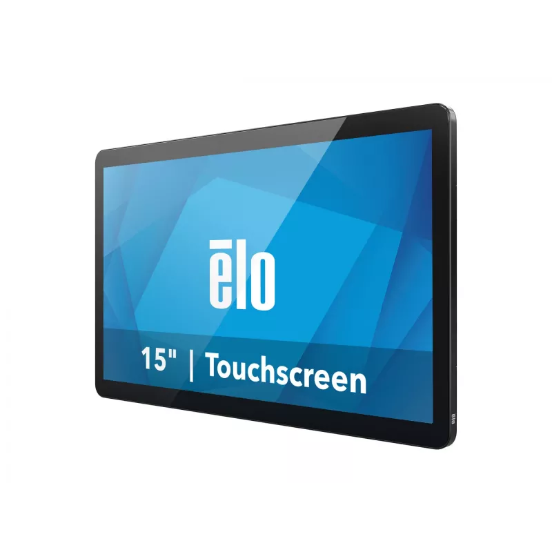 Digitālās norādes plakanais panelis Elotouch 1504L 15,6 collas LED 1920x1080 450 cd/m² Melns skārienekrāns