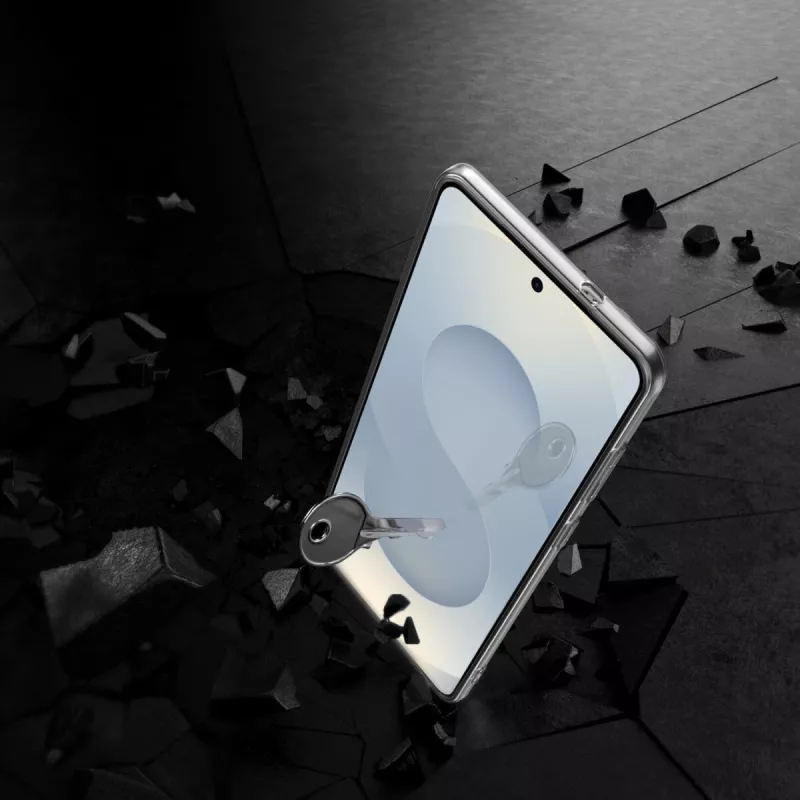 4smarts aizsardzības komplekts Samsung Galaxy S25 Edge — 360° pārklājums, ekrāna aizsargs un vāciņš