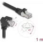Tīkla kabelis DeLOCK 80917 1m Cat6 S/FTP RJ-45 Melns