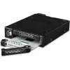 Diskdziņa nodalījuma adaptera rāmis icy dock MB092VK-B diviem 6,3 cm U.2 / U.3 NVMe SSD uz 3,5 collu nodalījumu (melns)