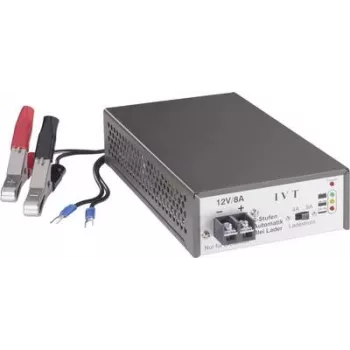 Baterijas lādētājs IVT 3-Stage Constant Current Charger 12V/24V modelis 900018