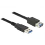 USB kabelis DeLOCK 85054 USB 3.2 Gen 1 1 m melns