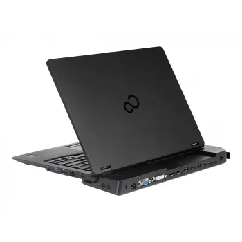Fujitsu S26391-F1607-L109 klēpjdatora dokstacija/portu replikators, dokstacija, melna