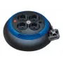 Comfort-Line Mini-kabeļu spole CL-S 4-vietīga (melna/balta, 3 metri)