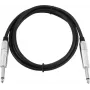 Mono 6,3 mm kabelis Omnitronic 1,5 m — 6,3 mm TS (mono) instrumentu/līnijas kabelis, melns