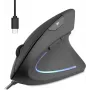Perixx PERIMICE-513 C vertikālā ergonomiskā pele USB-C melna labročiem (PERIMICE-513 C)