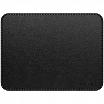 Satechi Premium pele Pad - Vegan Leather pele Pad (Melns)