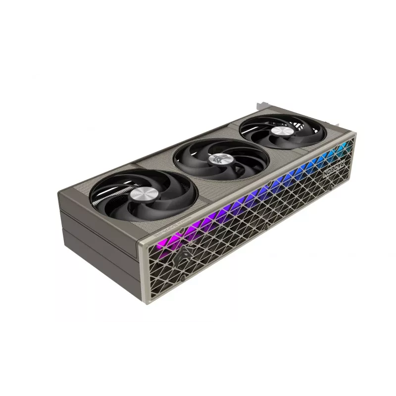 Sapphire grafiskā karte Radeon RX 9070 XT, 16 GB GDDR6, PCIe 5.0, 256 bitu, 330W TDP