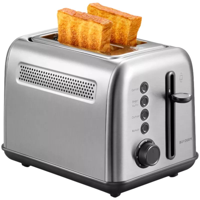 BUYDEEM 2 Slice Toaster, model DT620E, krāsa Nerūsējošais tērauds, ES