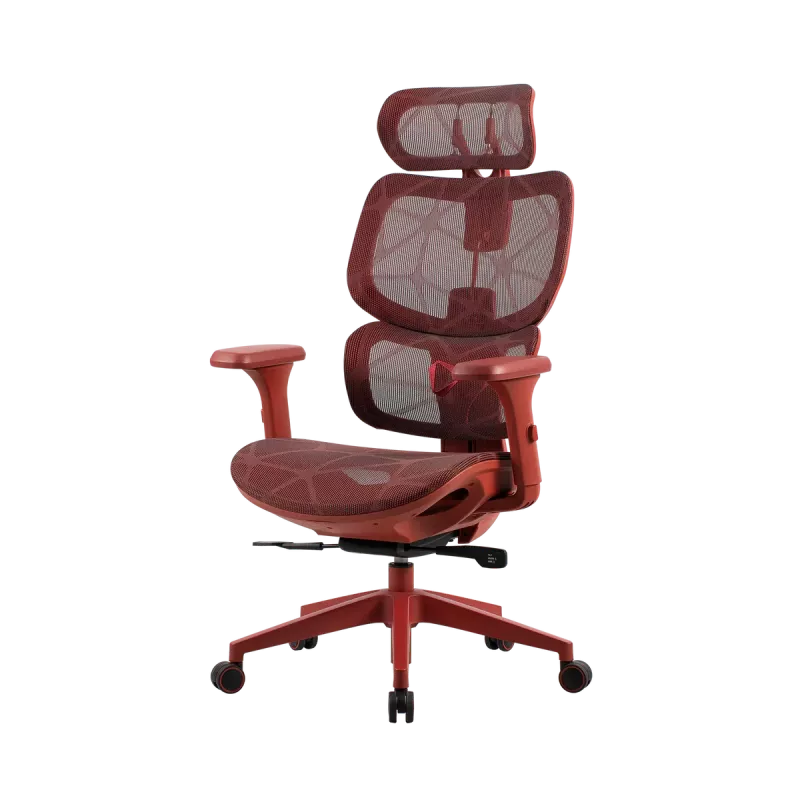 Onex Gaming Biroja krēsls | Ventra Premium siets | sarkans