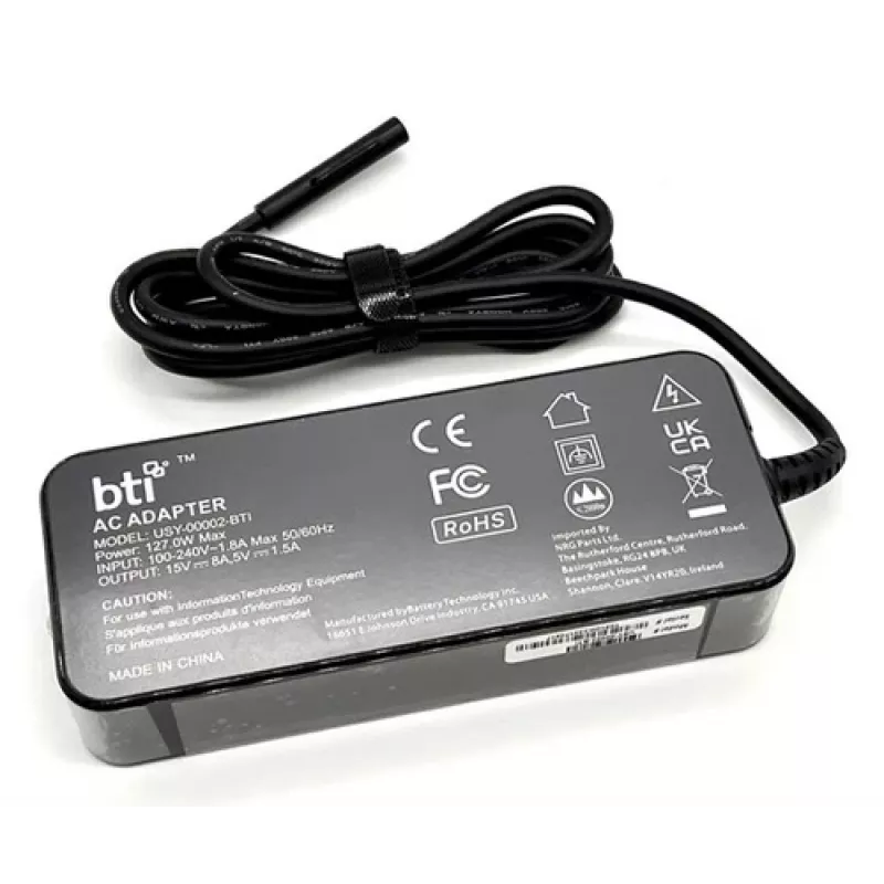 Bti 127W 15V 8A maiņstrāvas adapteris Surface savienotājs - EU versija
