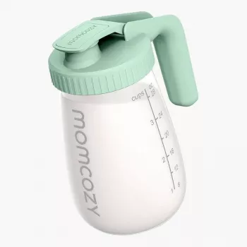 Momcozy GP01 Mātes piena uzglabāšanas konteiners 32OZ Zaļš