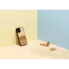 Aizsargājošs tālruņa maciņš Man and Wood iPhone 12 mini — Terra Melns