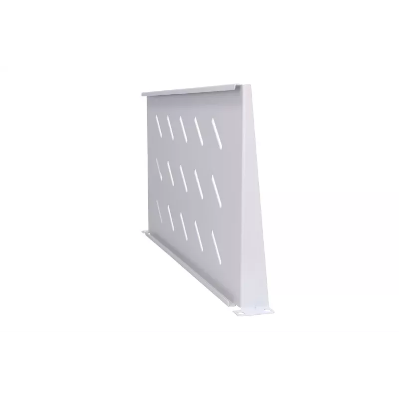 Plaukts statīvam Extralink Extralink Shelf 1U 250mm pelēka 19 inch