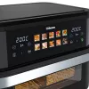 Karstā gaisa fritieris Tristar FR-9078 Double 10 L, 2800 W, skārienjūtīga vadība, LCD, melns/nerūsējošais tērauds