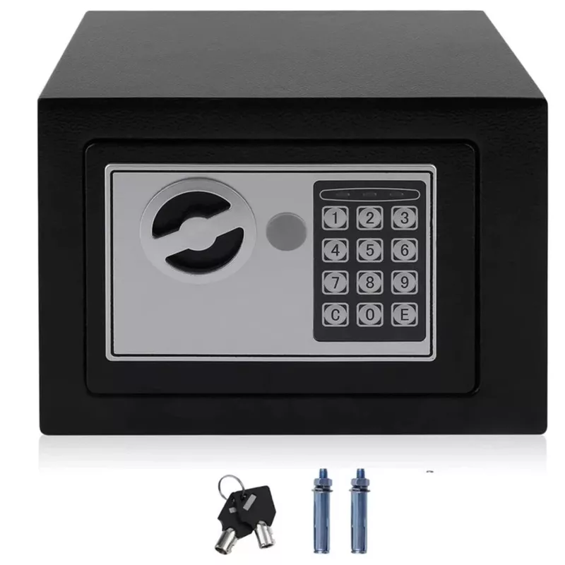 Extralink Home S-406 elektroniskais seifs ar kodu un atslēgām