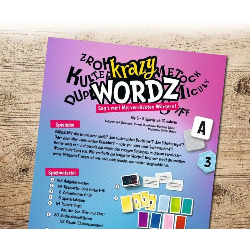 Krazy Words, ballīšu spēle