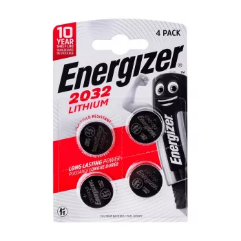 ENERGIZER specializētā baterija CR2032, 4 gab., 3V, ECO