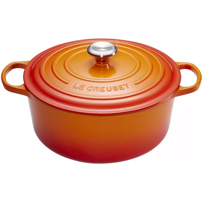 Le Creuset Signature cepeškrāsns forma apaļa 20cm krāsns sarkana (21177200902430)