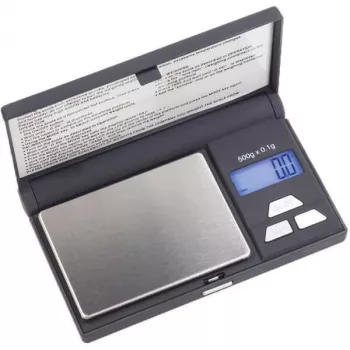 Pārnēsājami elektroniskie svari OHAUS YA Gold YA501 — 0,5 kg ietilpība, 0,1 g precizitāte, nerūsējošā tērauda platforma