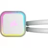 CORSAIR iCUE H100i RGB ELITE procesora šķidruma dzesēšanas sistēma 1 gab. balta 120 mm