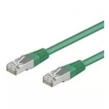 Wentronic Goobay CAT 5e ielāpu vads, F/UTP, zaļš, 3 m - CCA vara maisījums (50182)