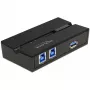 DeLOCK 11495 datora datu pārslēdzējs 5 Gbit/s, melns, plastmasa