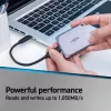 Crucial X9 Pro 4TB ārējais USB 3.2 Gen2 Type-C pārnēsājamais SSD